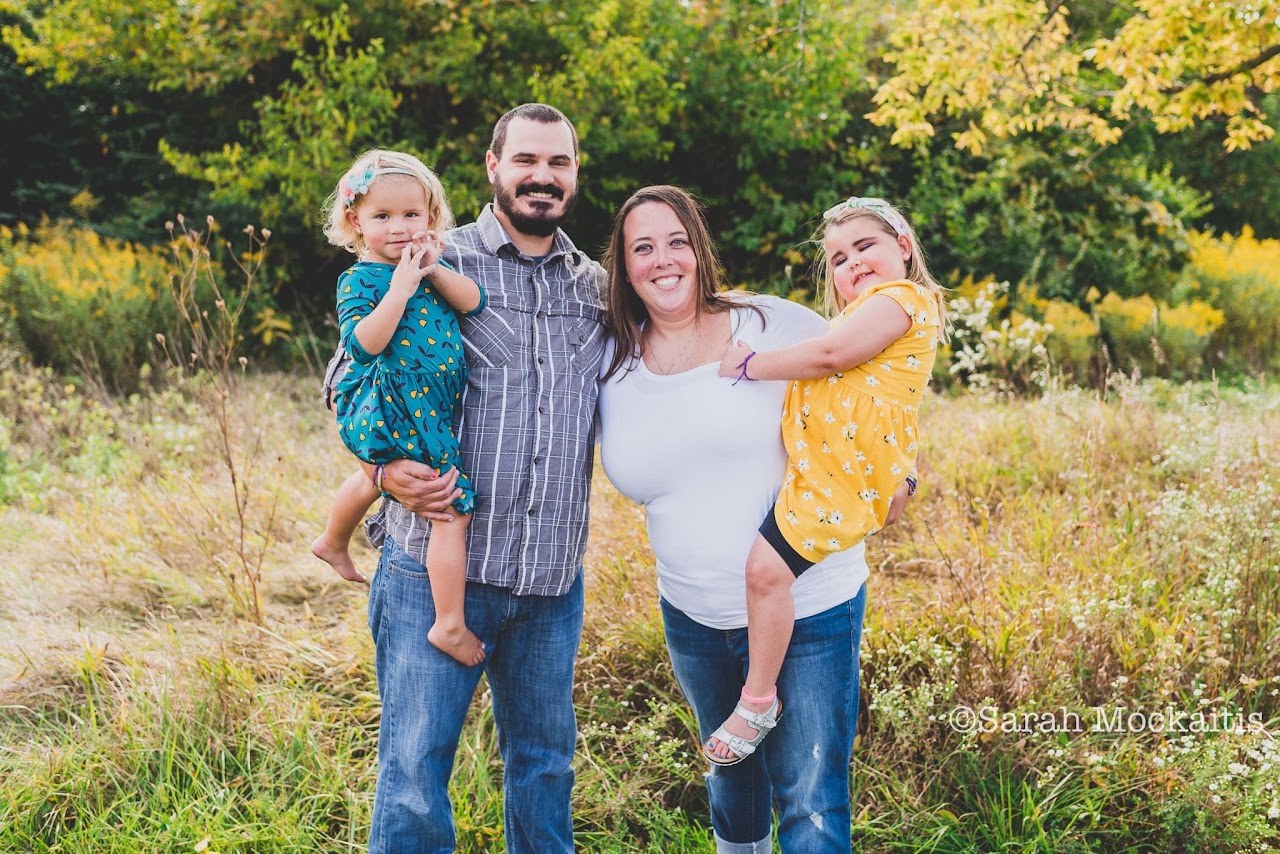 Brynnley with her family