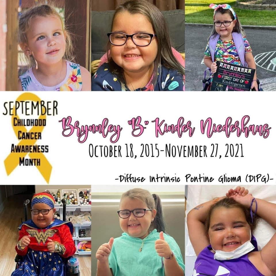 A collage remembering Brynnley